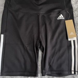 adidas Bike High Rise Waist Shorts Black  L